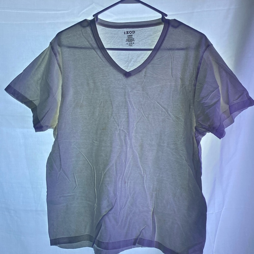 IZOD | White Tee | Large